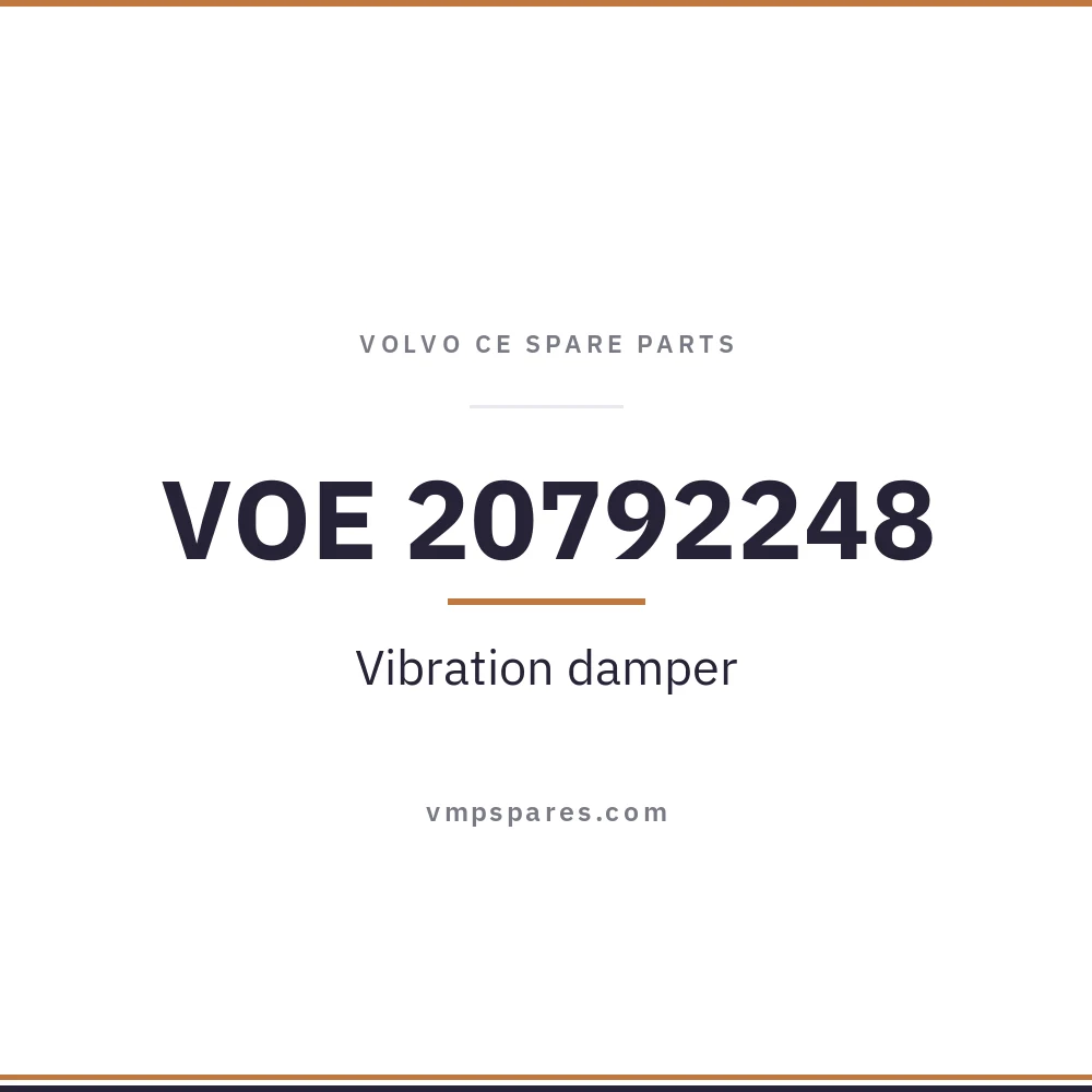 VOE 20792248 – Vibration damper