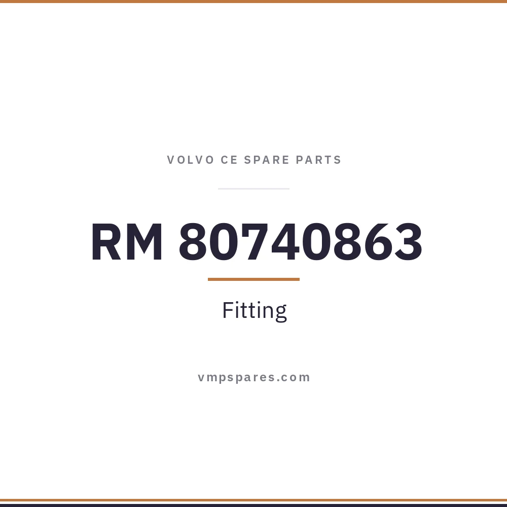 RM 80740863 – Fitting
