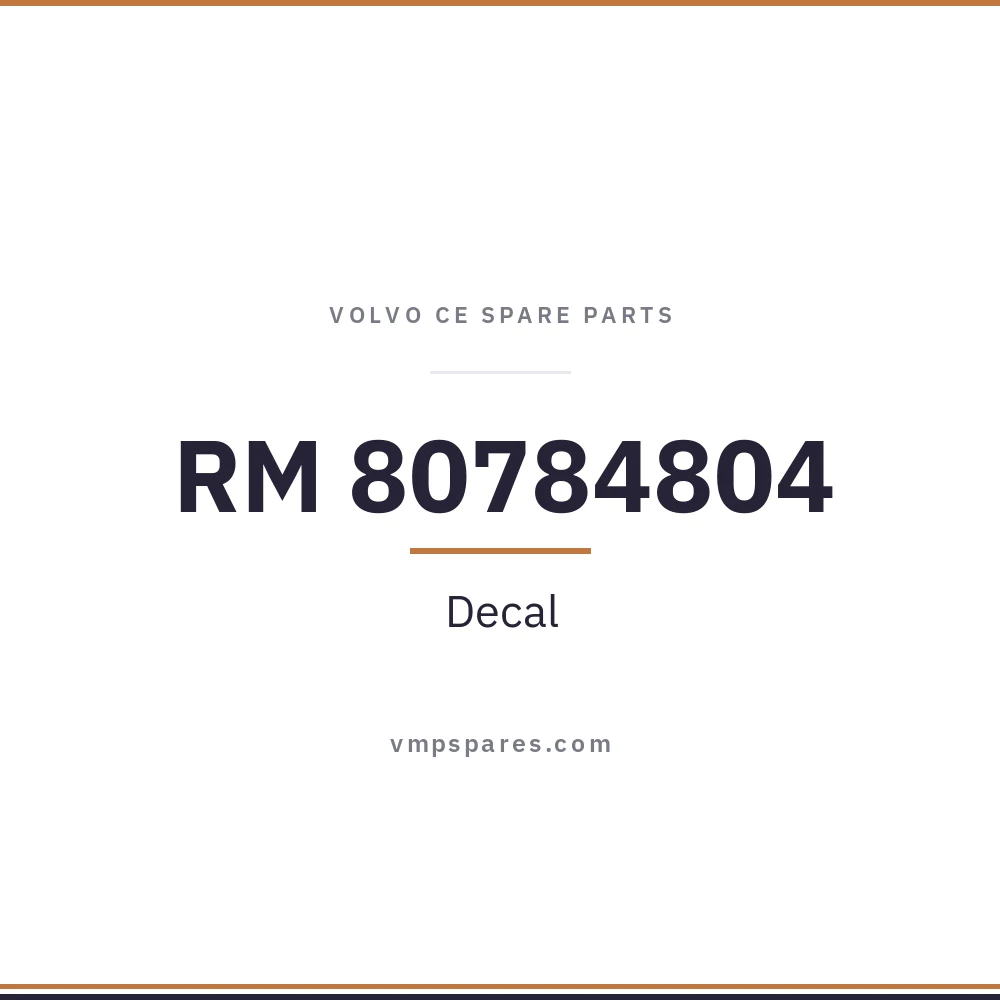 RM 80784804 – Decal