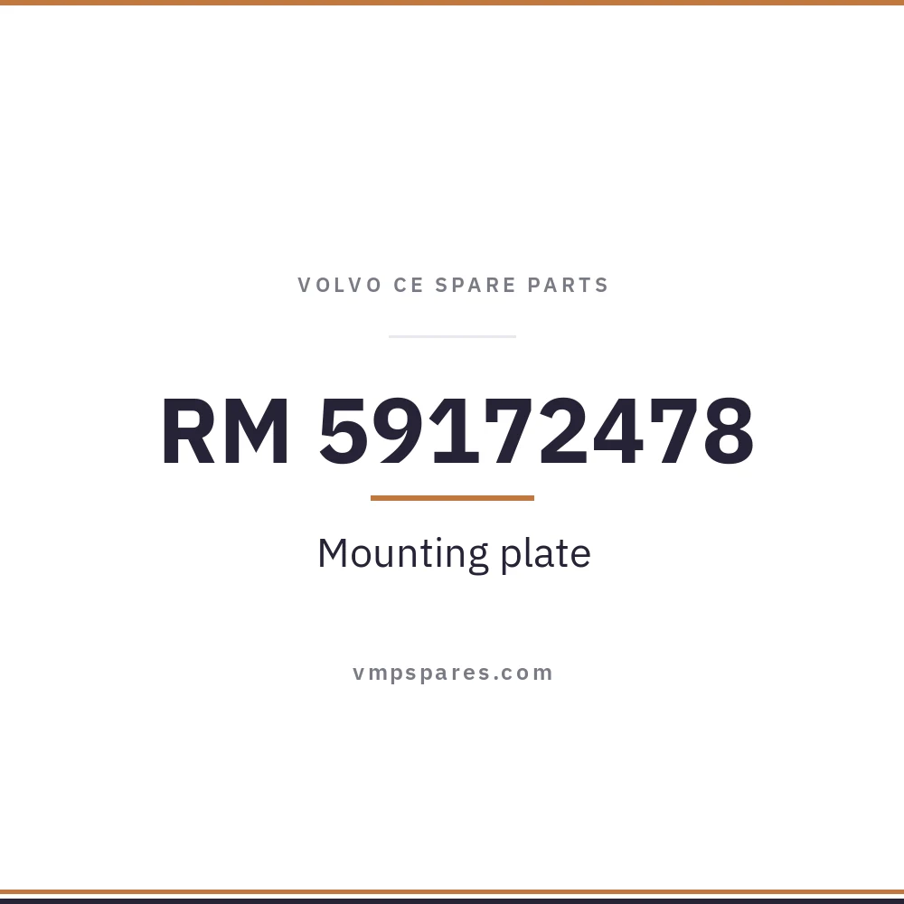 RM 59172478 – Mounting plate