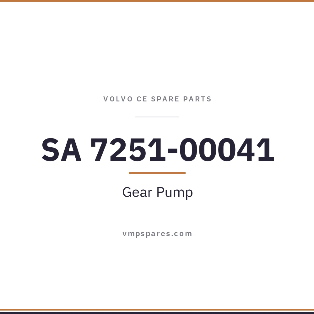 SA 7251-00041 – Gear Pump