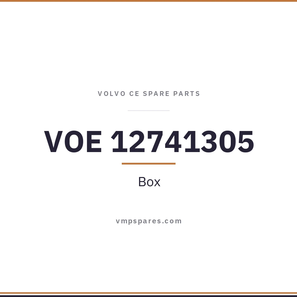 VOE 12741305 – Box