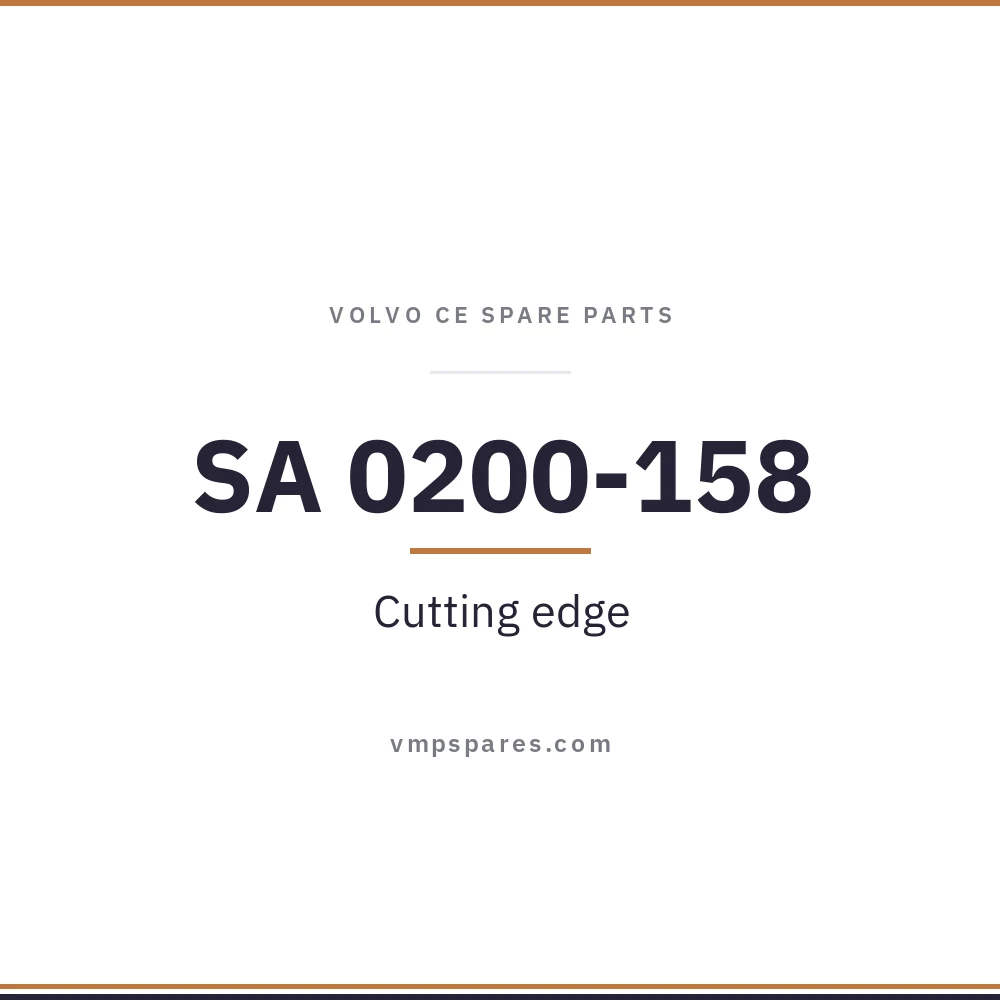SA 0200-158 – Cutting edge