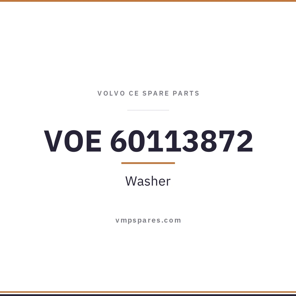 VOE 60113872 – Washer