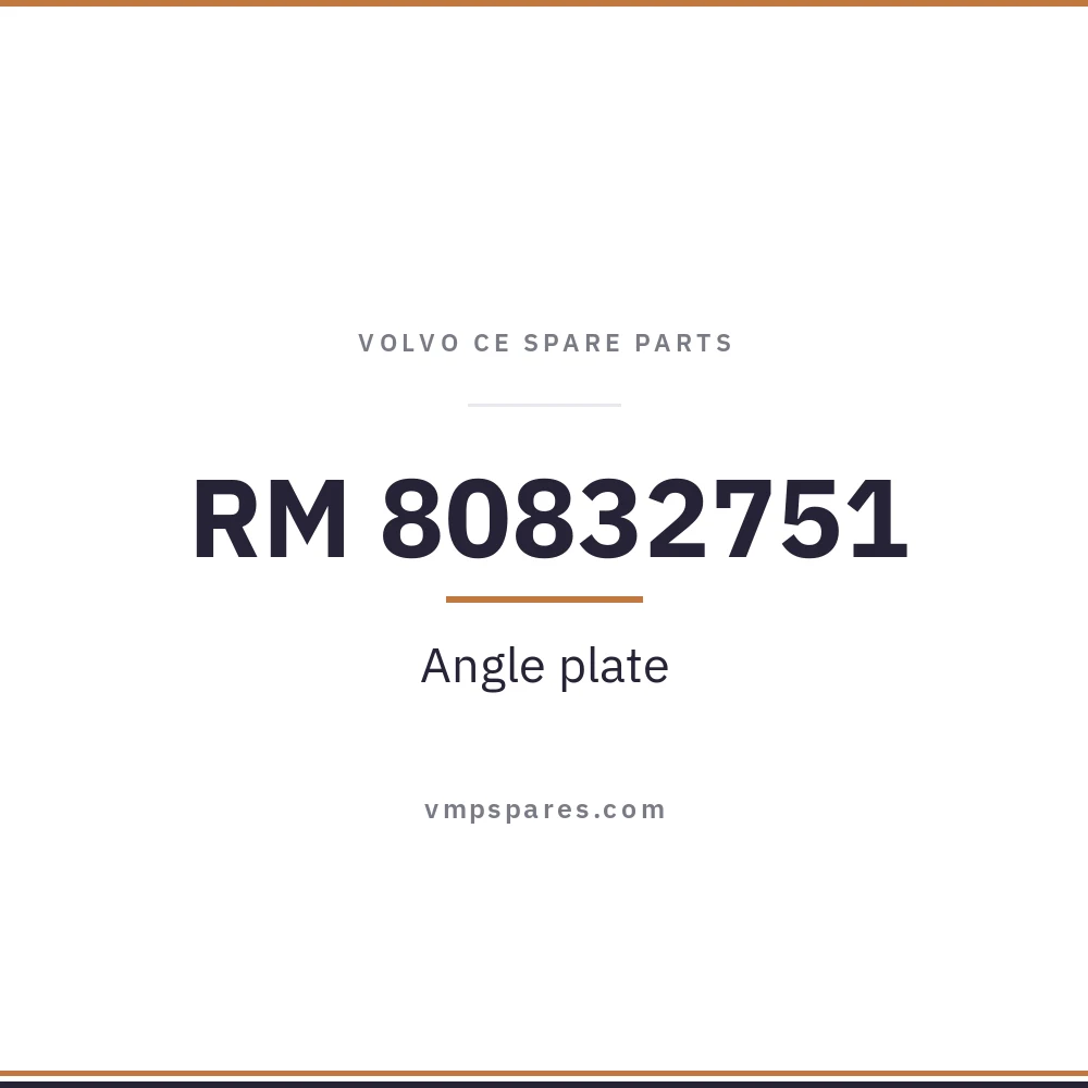 RM 80832751 – Angle plate