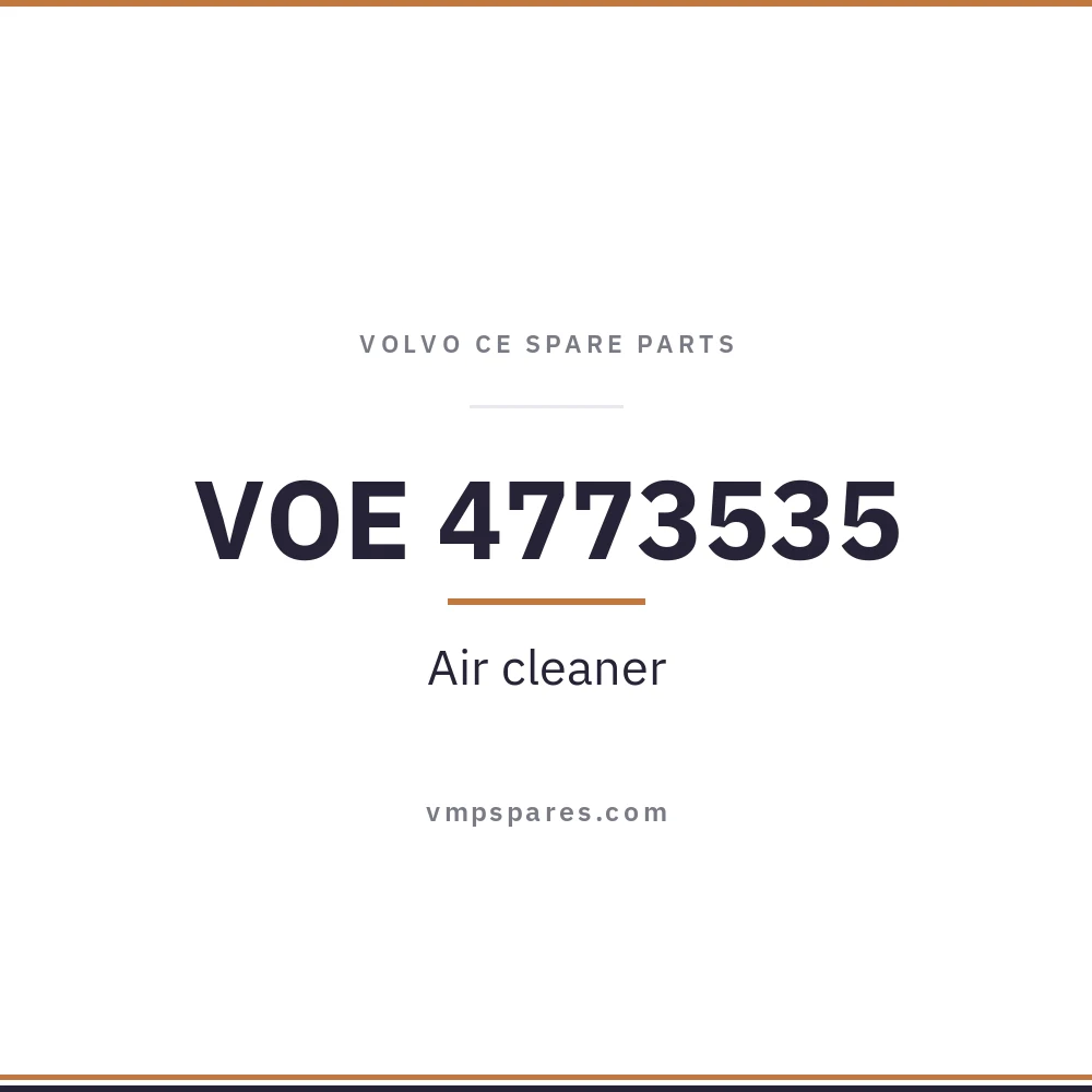 VOE 4773535 – Air cleaner