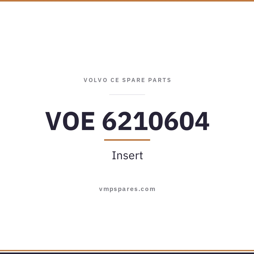 VOE 6210604 – Insert