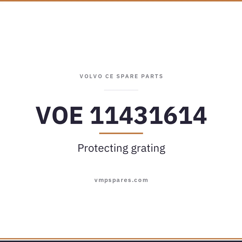 VOE 11431614 – Protecting grating
