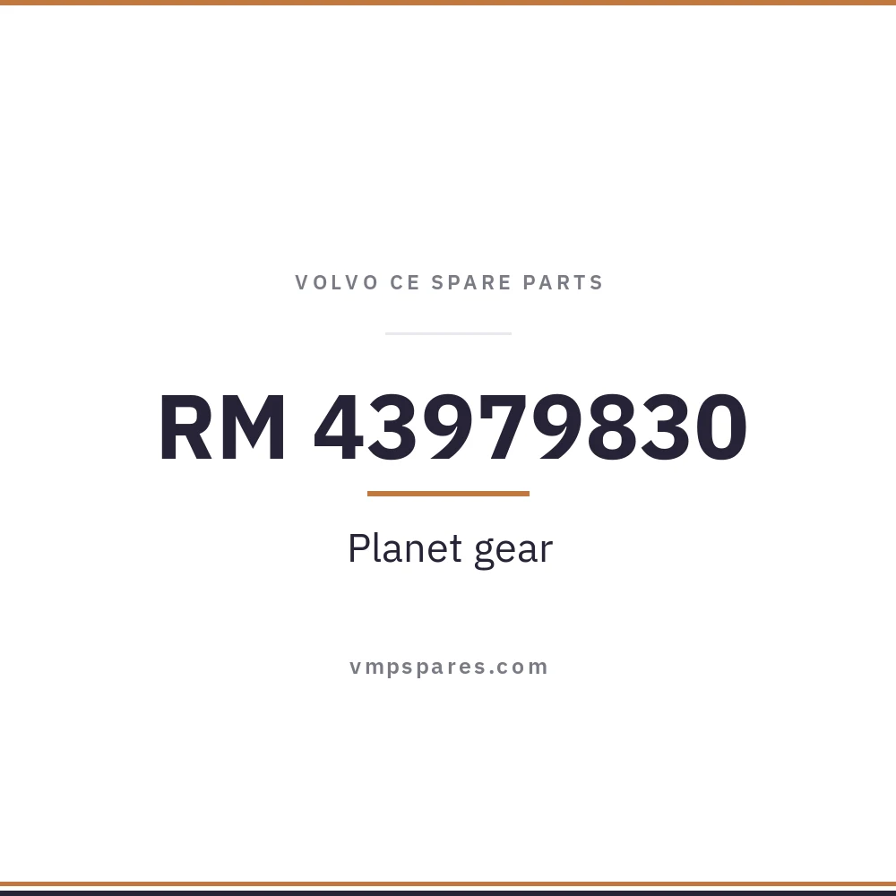 RM 43979830 – Planet gear