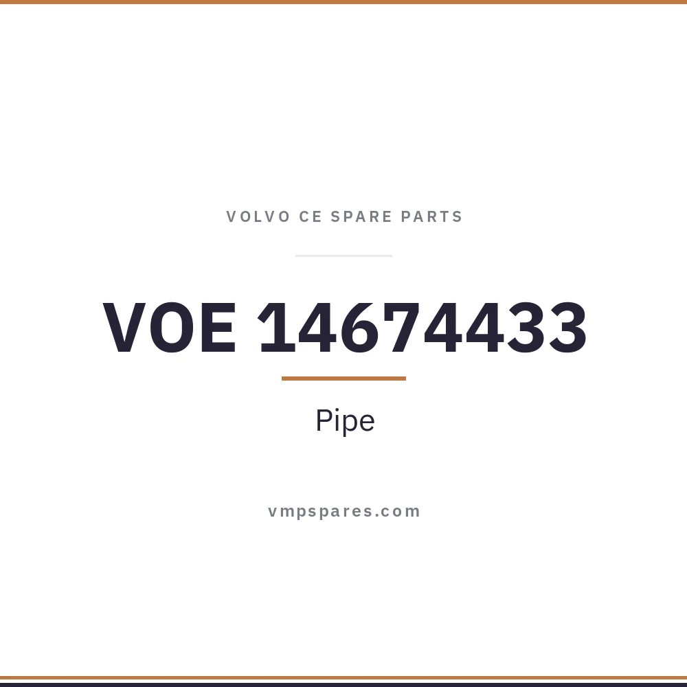 VOE 14674433 – Pipe