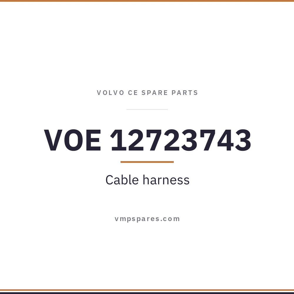 VOE 12723743 – Cable harness
