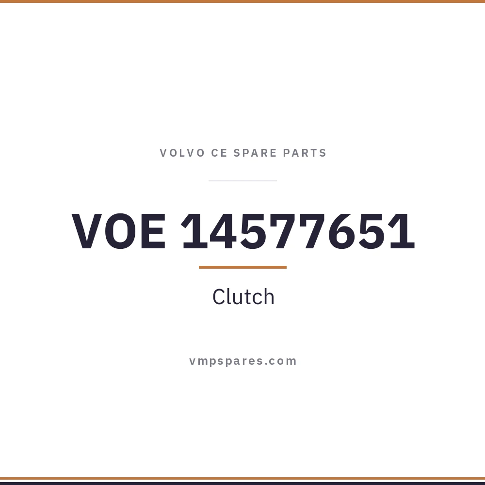 VOE 14577651 – Clutch