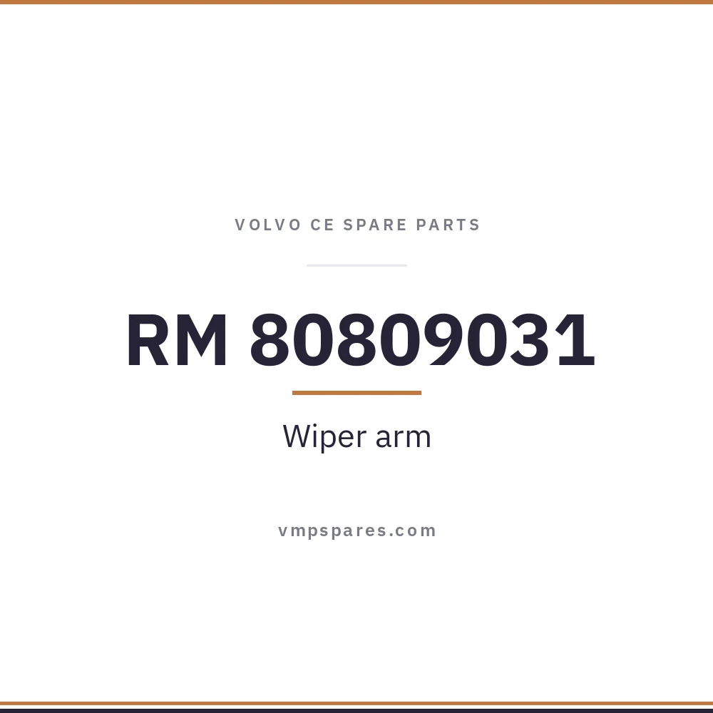 RM 80809031 – Wiper arm