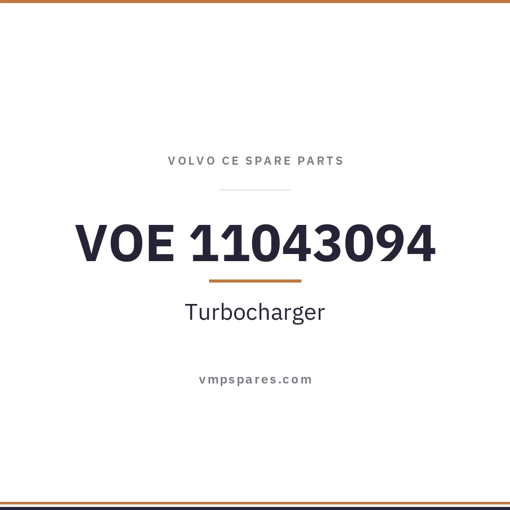 VOE 11043094 – Turbocharger