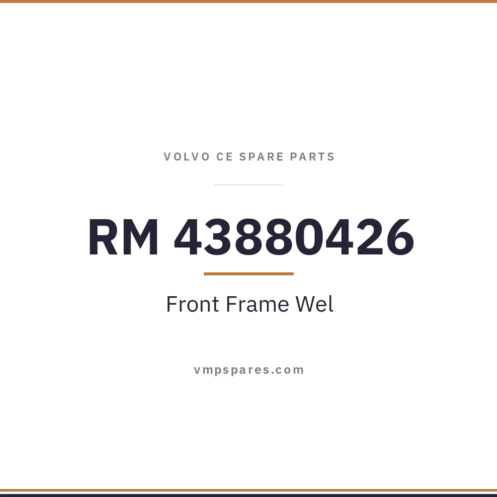 RM 43880426 – Front Frame Wel