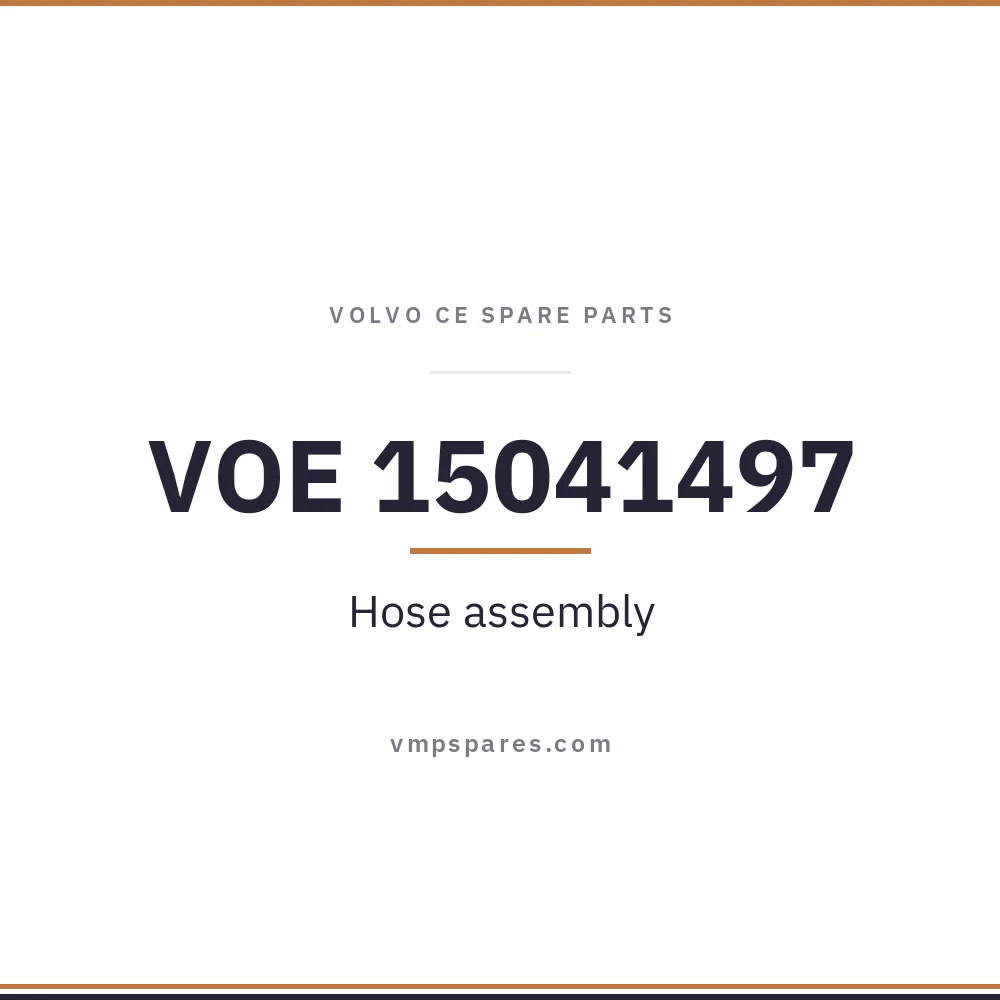 VOE 15041497 – Hose assembly