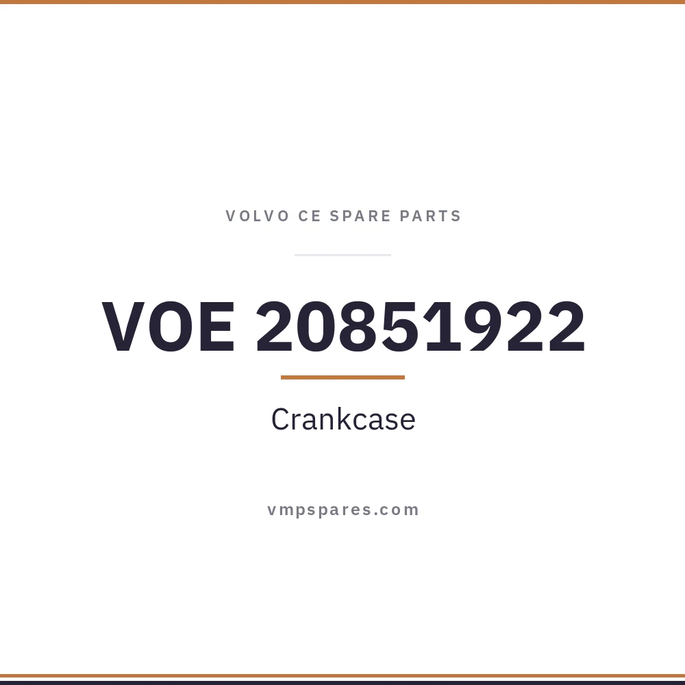 VOE 20851922 – Crankcase