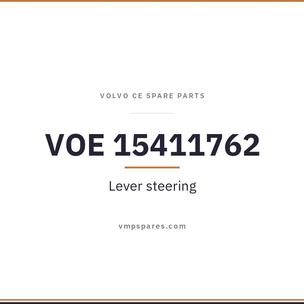 VOE 15411762 – Lever steering