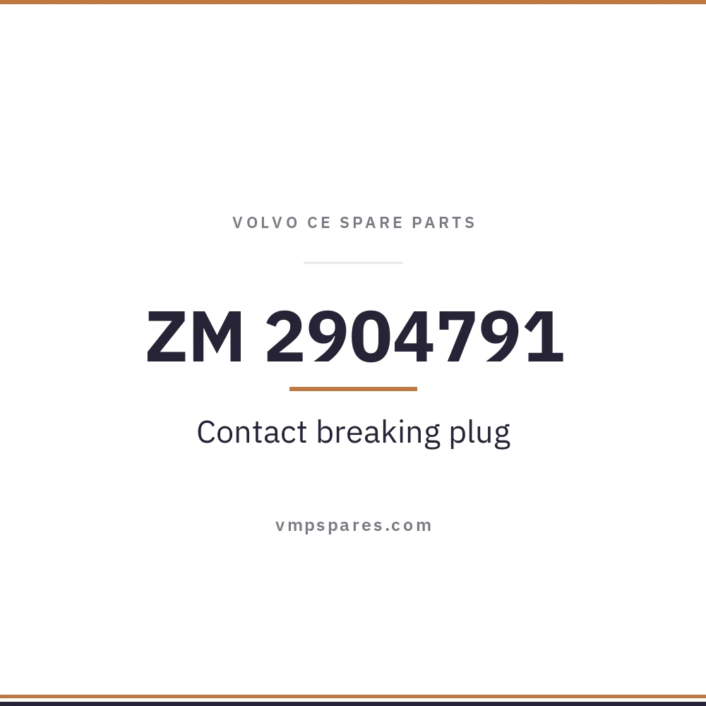 ZM 2904791 – Contact breaking plug