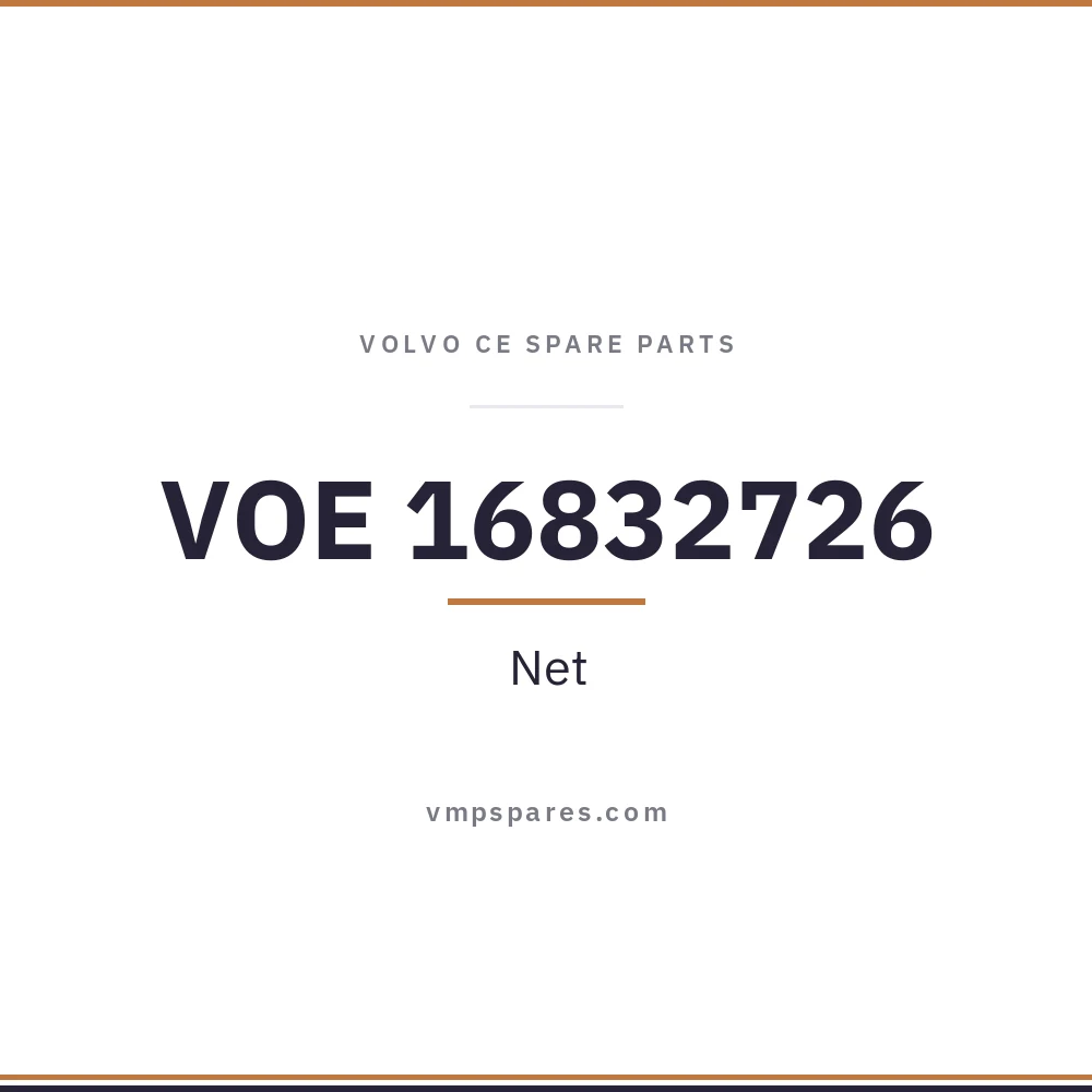 VOE 16832726 – Net