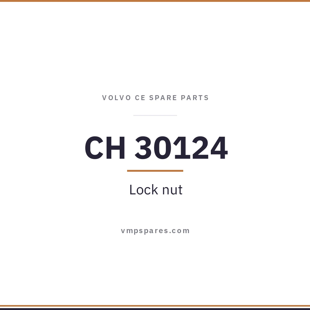 CH 30124 – Lock nut