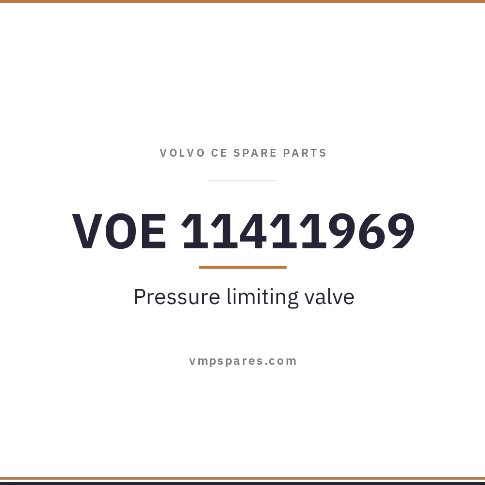 VOE 11411969 – Pressure limiting valve