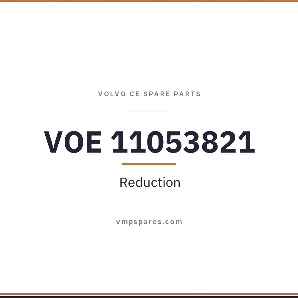 VOE 11053821 – Reduction