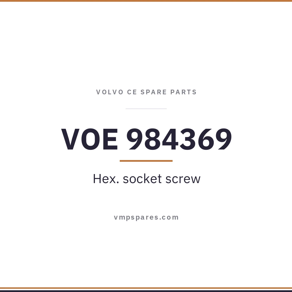 VOE 984369 – Hex. socket screw