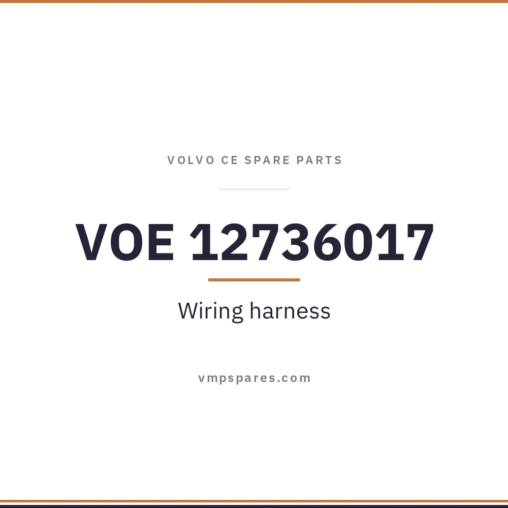 VOE 12736017 – Wiring harness