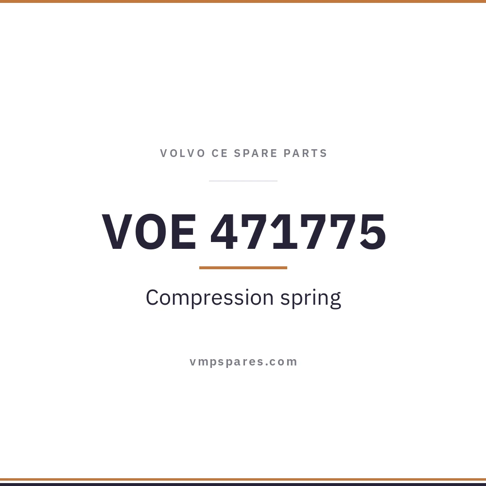 VOE 471775 – Compression spring