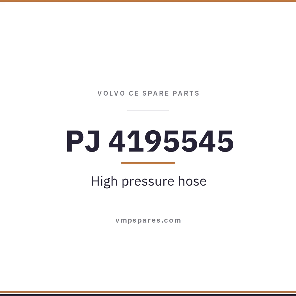 PJ 4195545 – High pressure hose