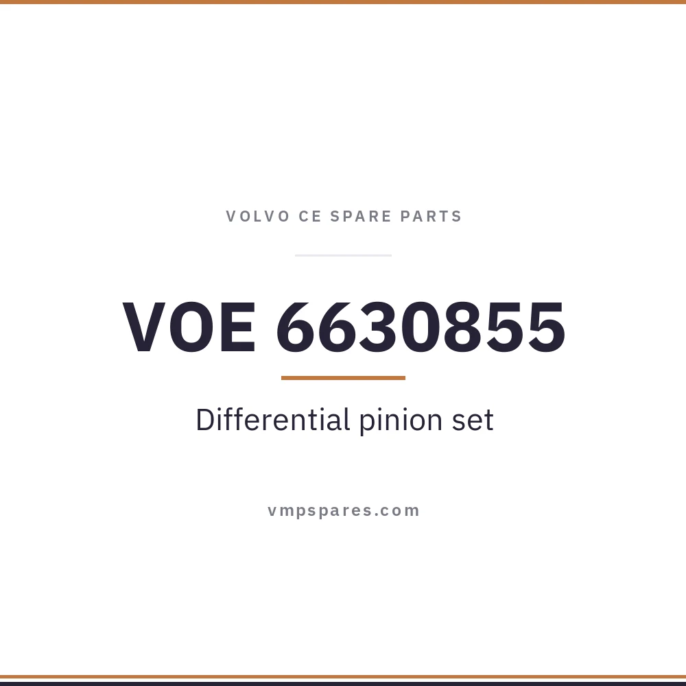 VOE 6630855 – Differential pinion set