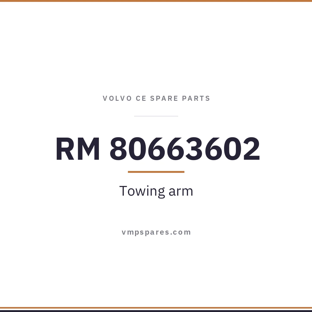 RM 80663602 – Towing arm