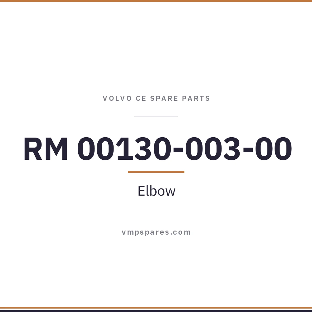 RM 00130-003-00 – Elbow