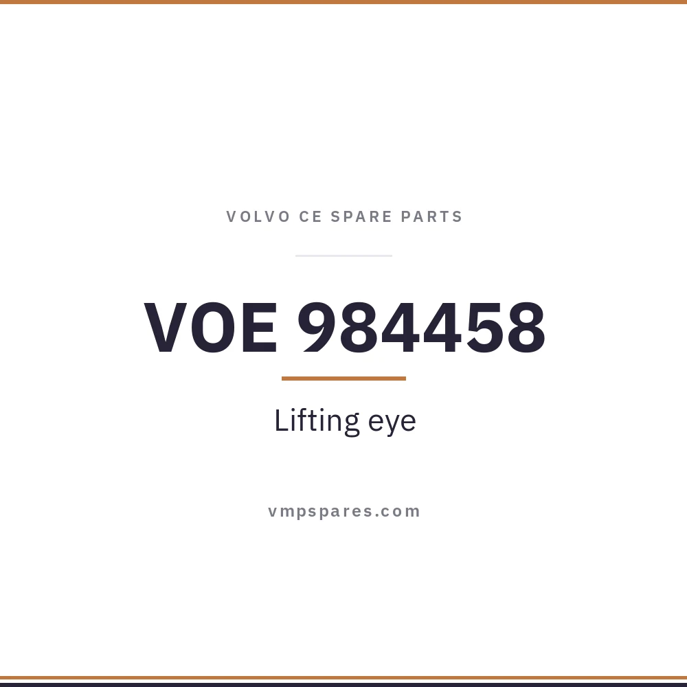 VOE 984458 – Lifting eye