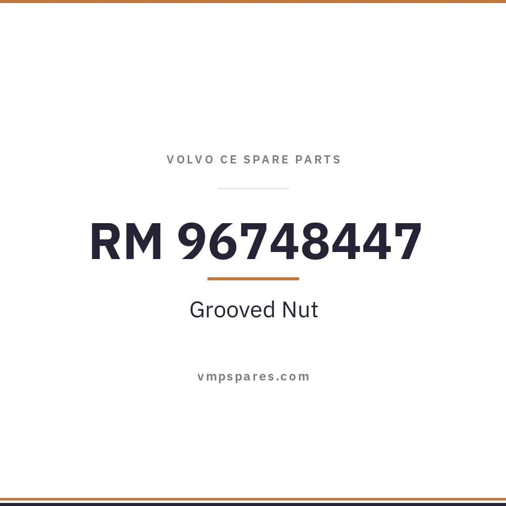 RM 96748447 – Grooved Nut