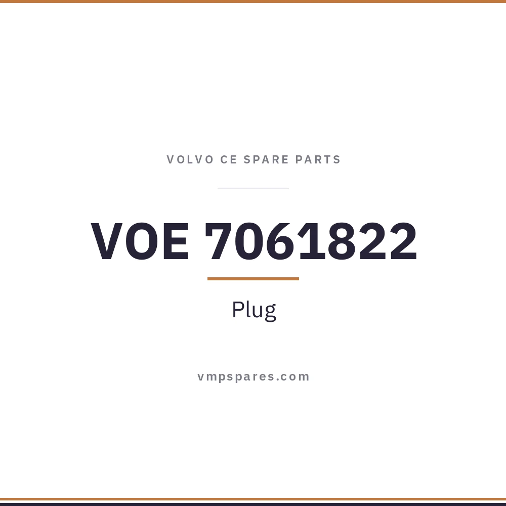 VOE 7061822 – Plug