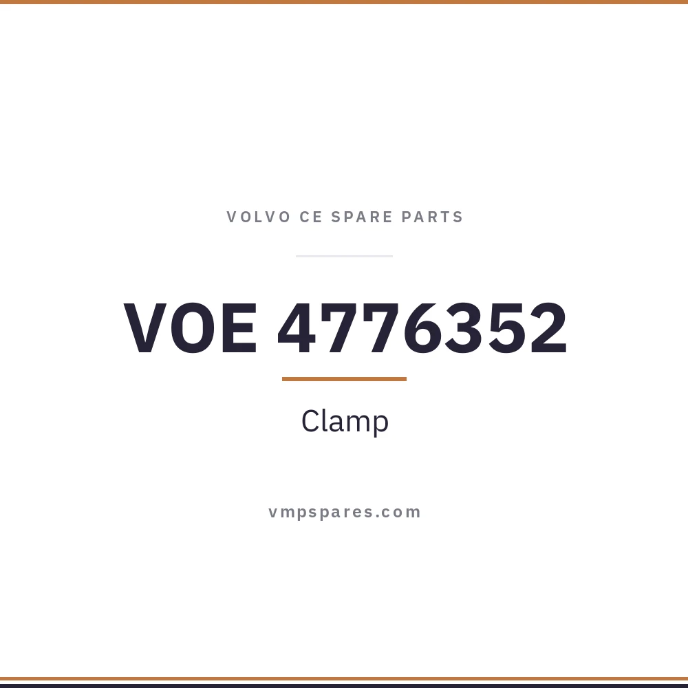 VOE 4776352 – Clamp
