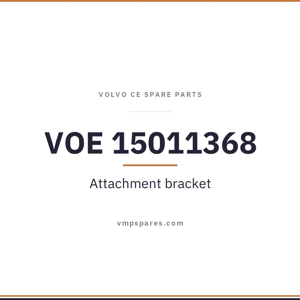 VOE 15011368 – Attachment bracket