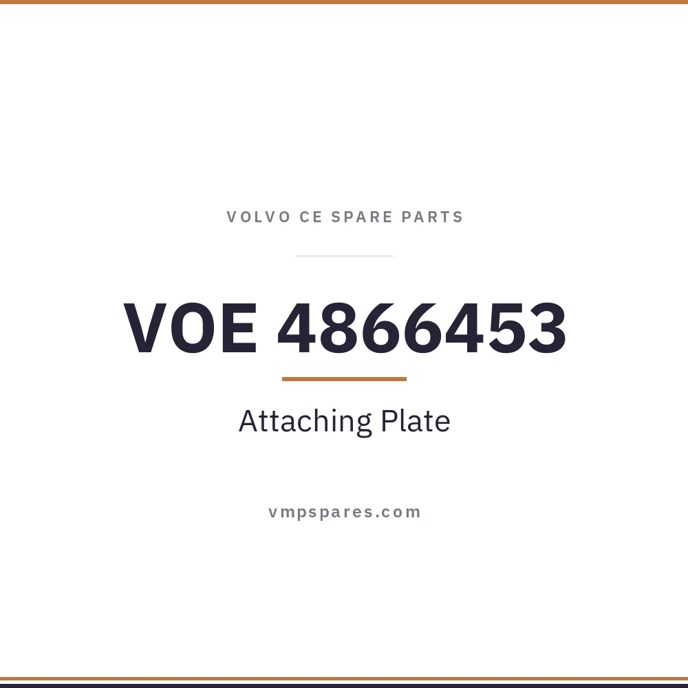 VOE 4866453 – Attaching Plate