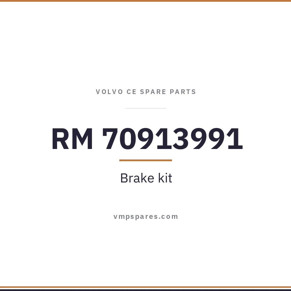 RM 70913991 – Brake kit