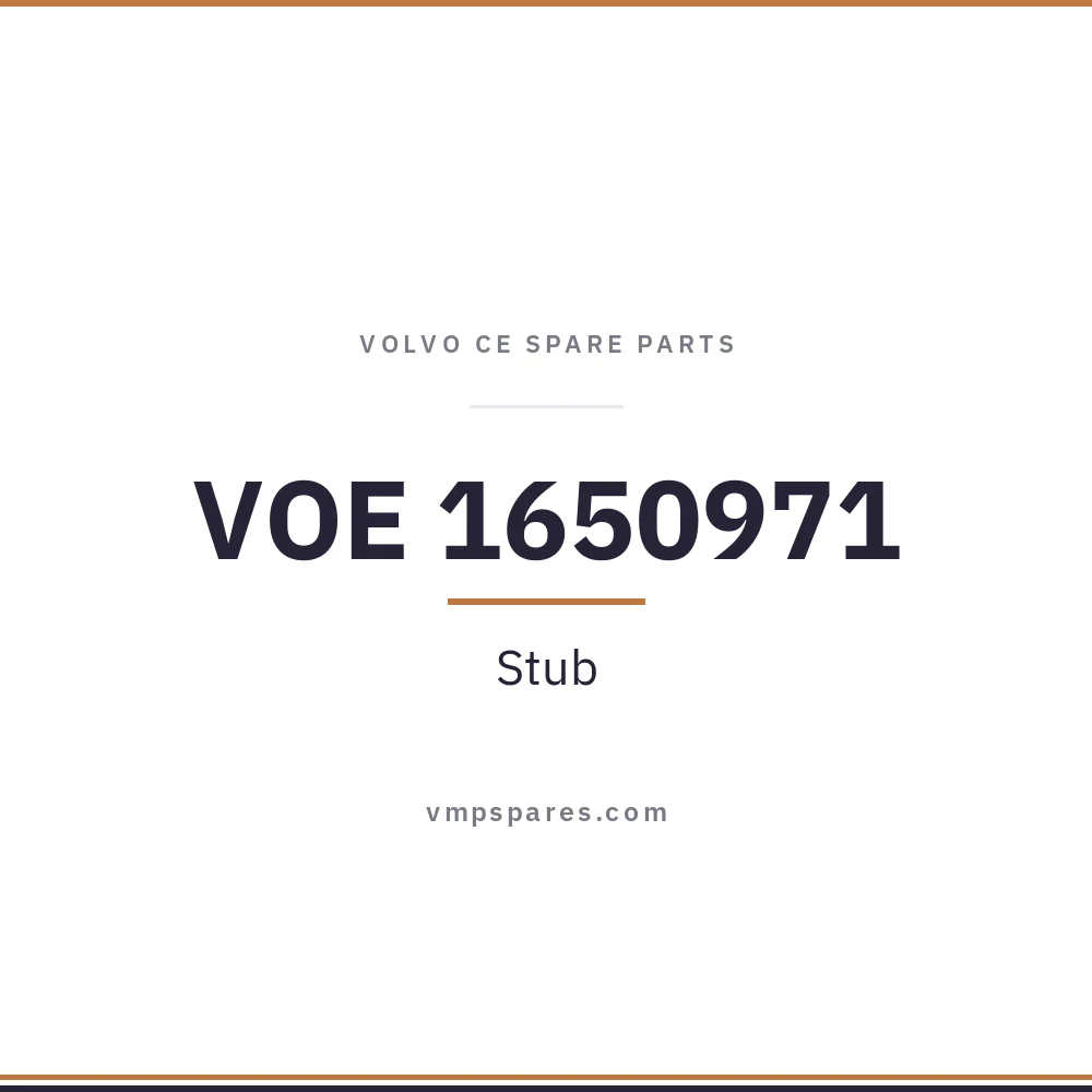 VOE 1650971 – Stub