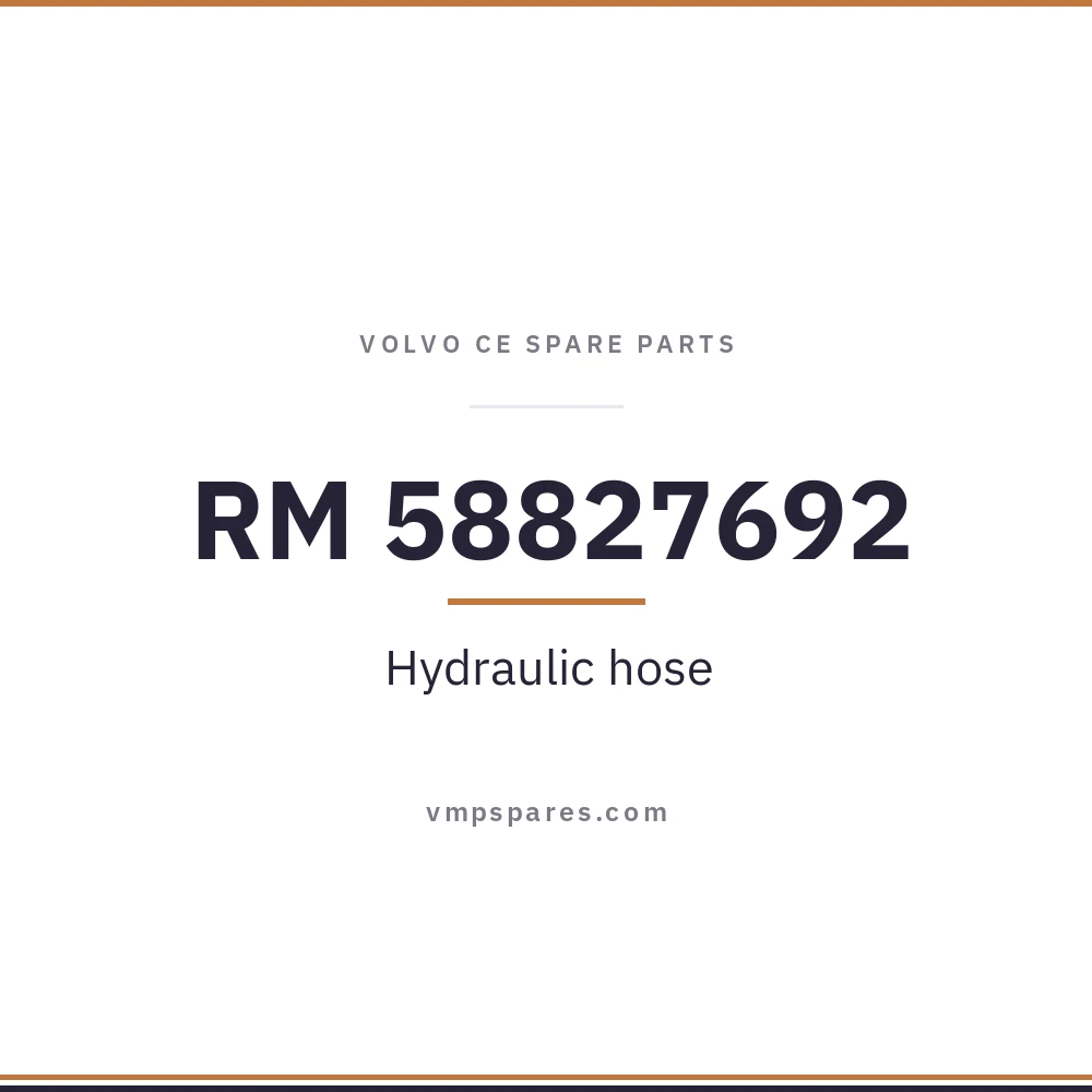 RM 58827692 – Hydraulic hose