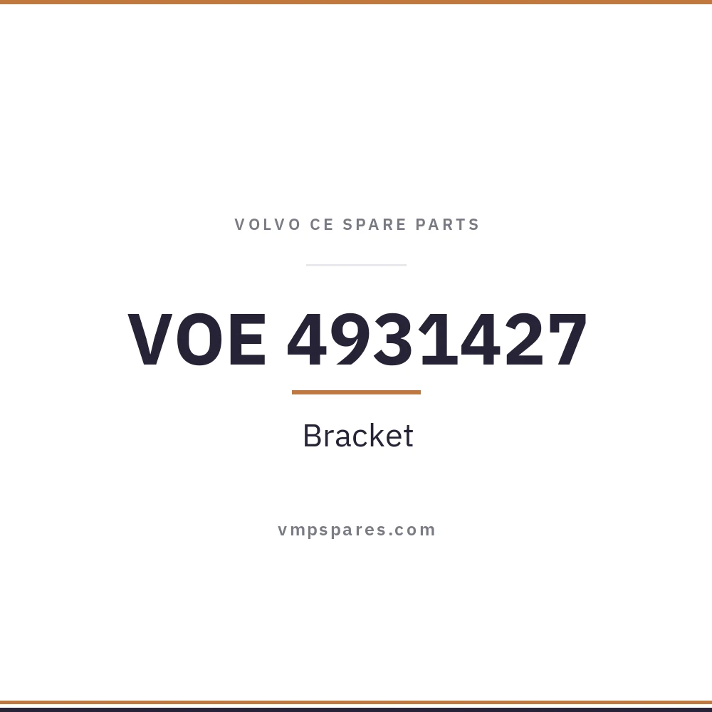 VOE 4931427 – Bracket
