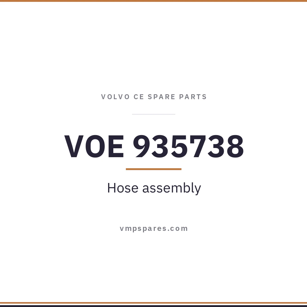 VOE 935738 – Hose assembly