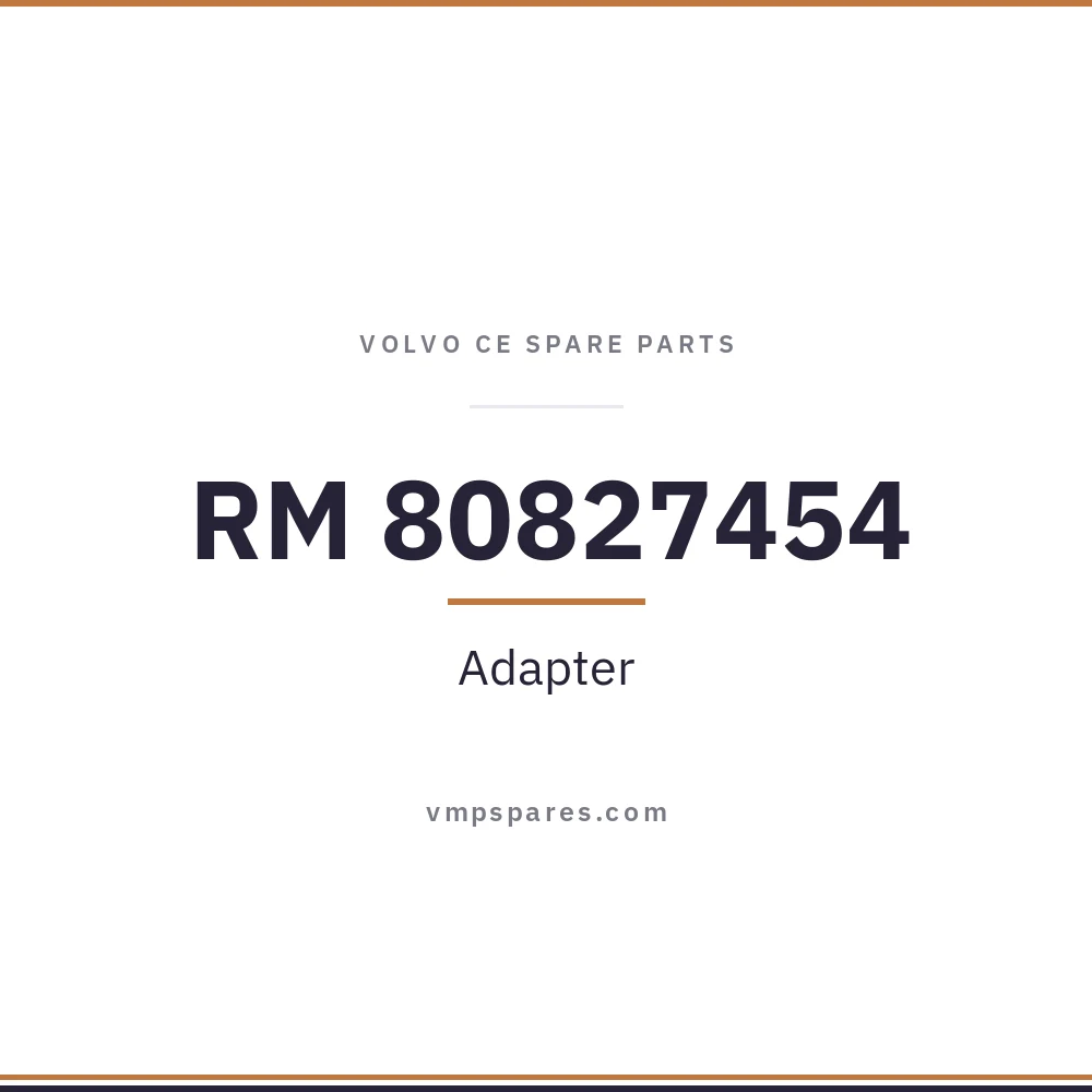 RM 80827454 – Adapter