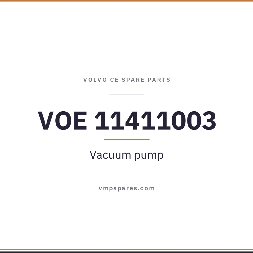 VOE 11411003 – Vacuum pump