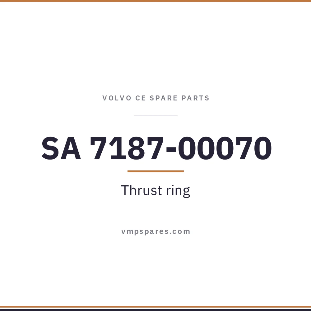 SA 7187-00070 – Thrust ring