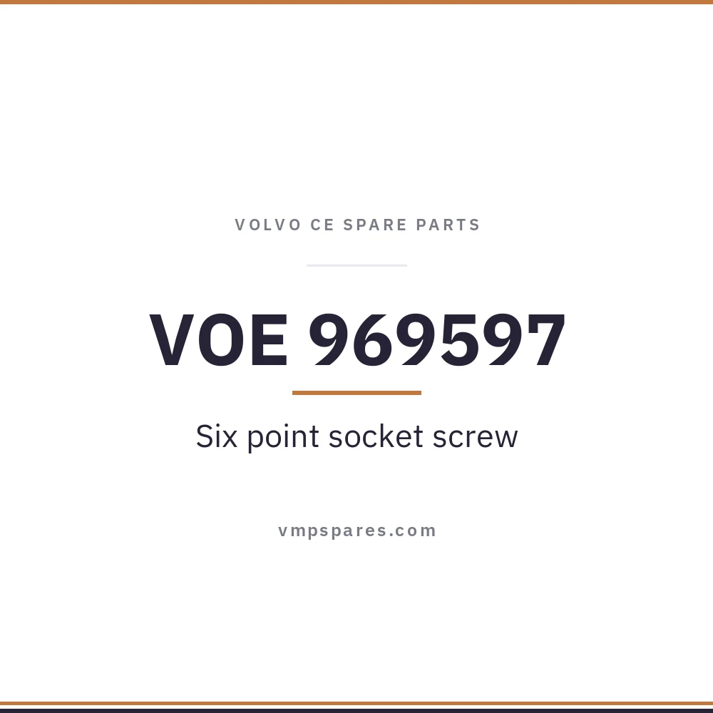VOE 969597 – Six point socket screw