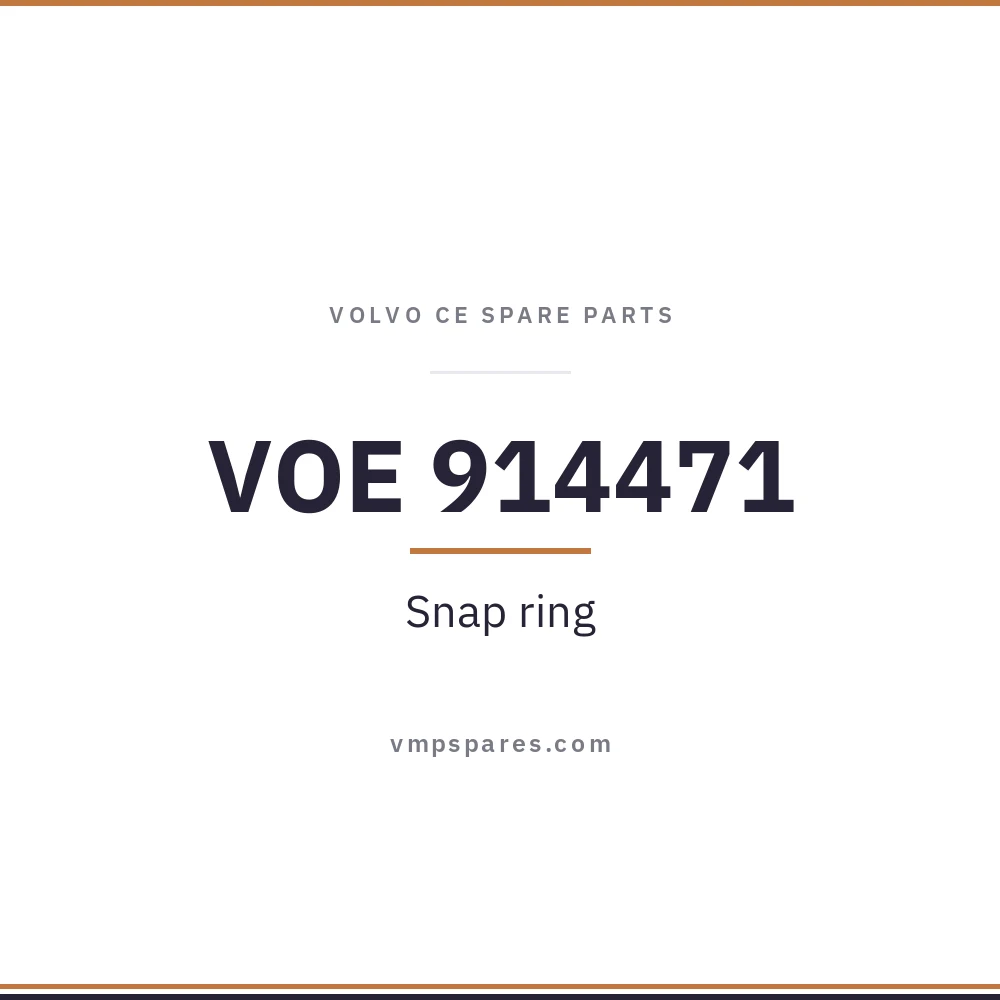 VOE 914471 – Snap ring